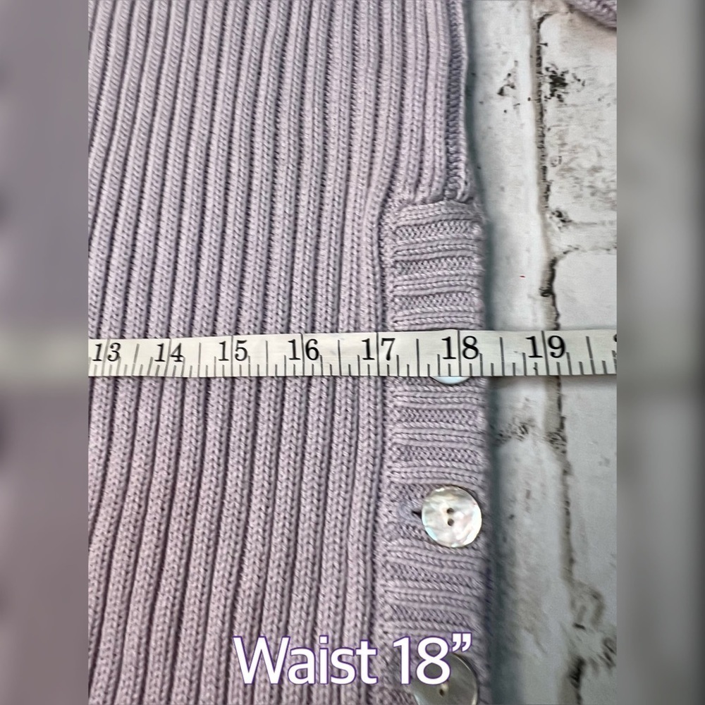 Lilac Purple Olsen Collection Sweater 💸 Womens 8 Medium - Picture 9 of 12